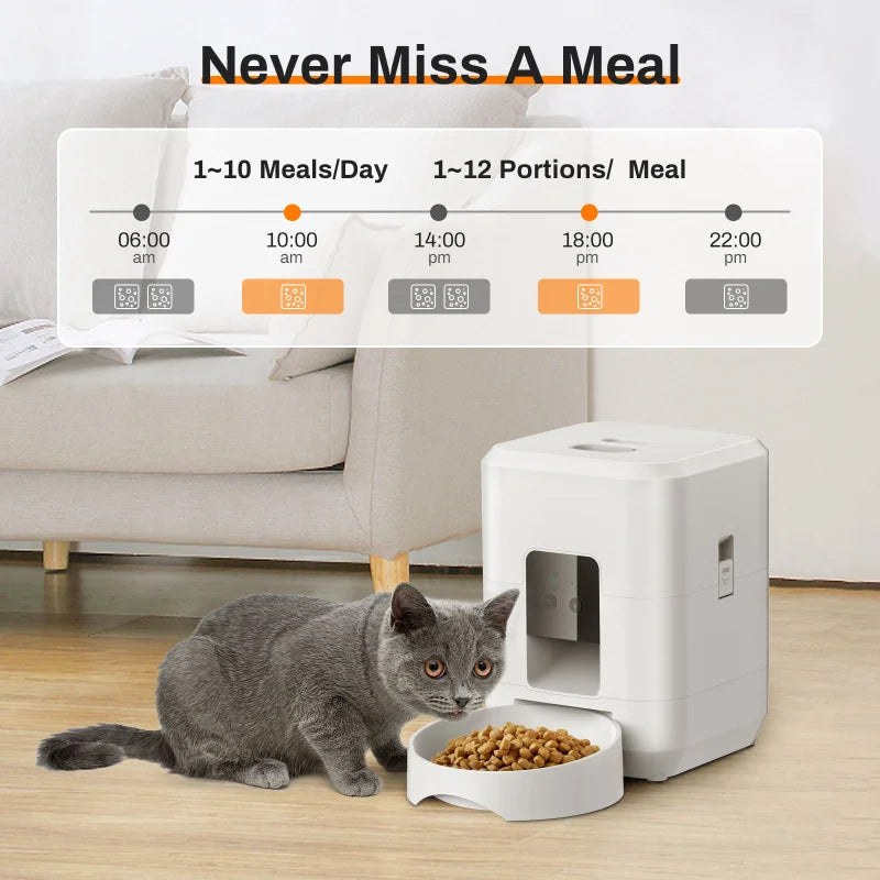 Smart Wifi Pet Feeder 2L