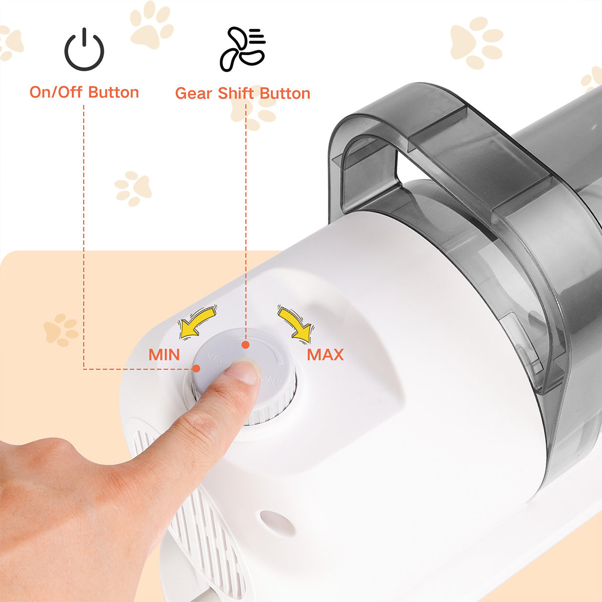 TheCozyTails Advanced Pro 7-in-1 All-Inclusive Pet Grooming Kit with Nail Trimmer & Grinder