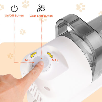 TheCozyTails Advanced Pro 7-in-1 All-Inclusive Pet Grooming Kit with Nail Trimmer & Grinder