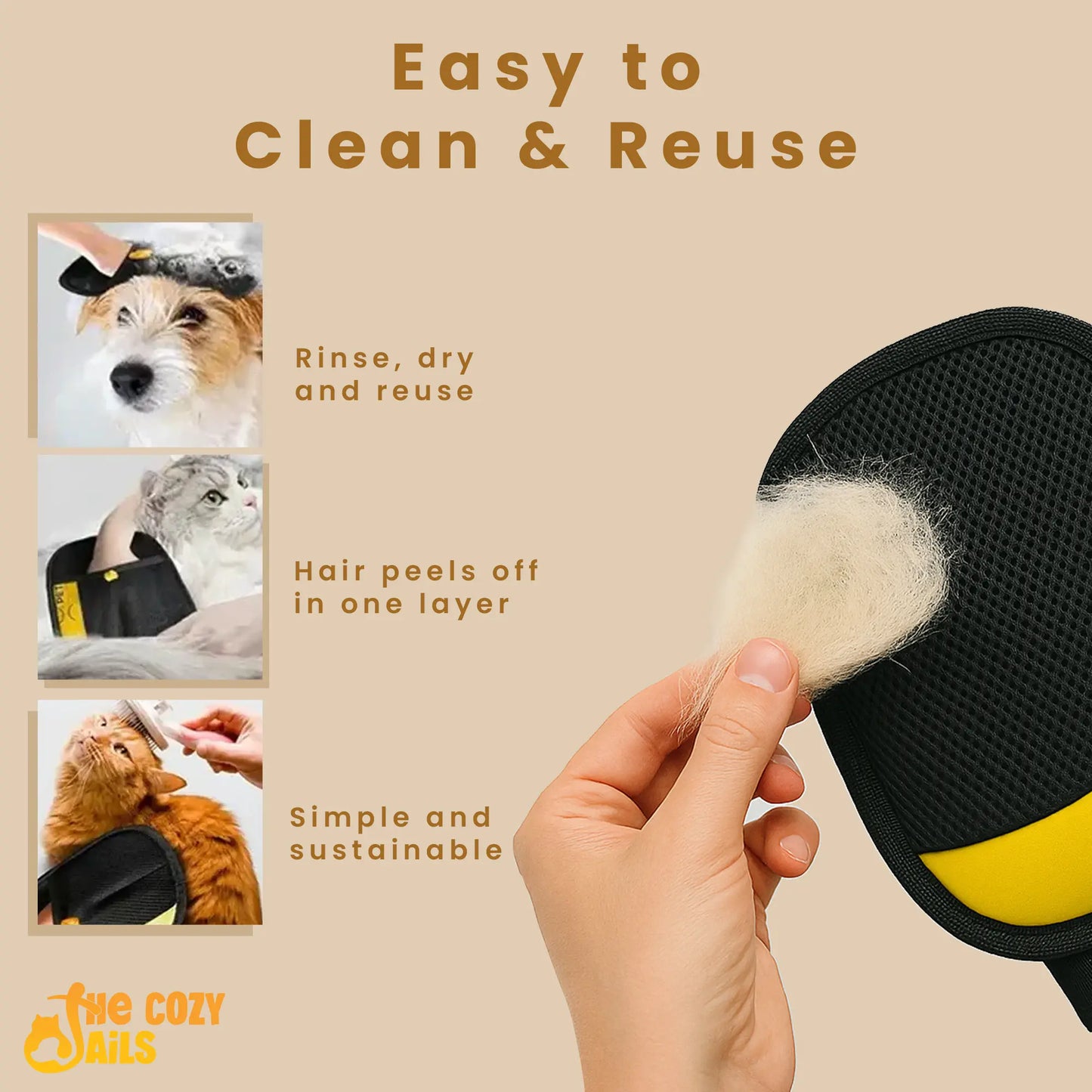 CozyGroom Glove