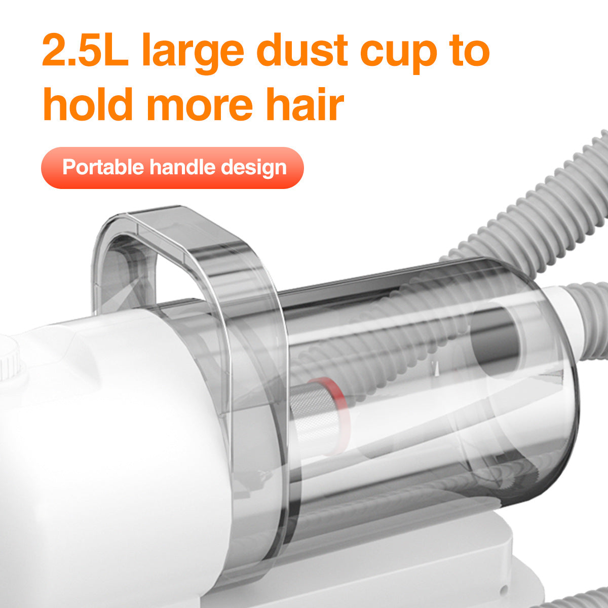 TheCozyTails Advanced Pro 7-in-1 All-Inclusive Pet Grooming Kit with Nail Trimmer & Grinder