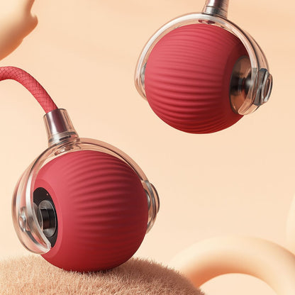 Interactive pet bungee ball