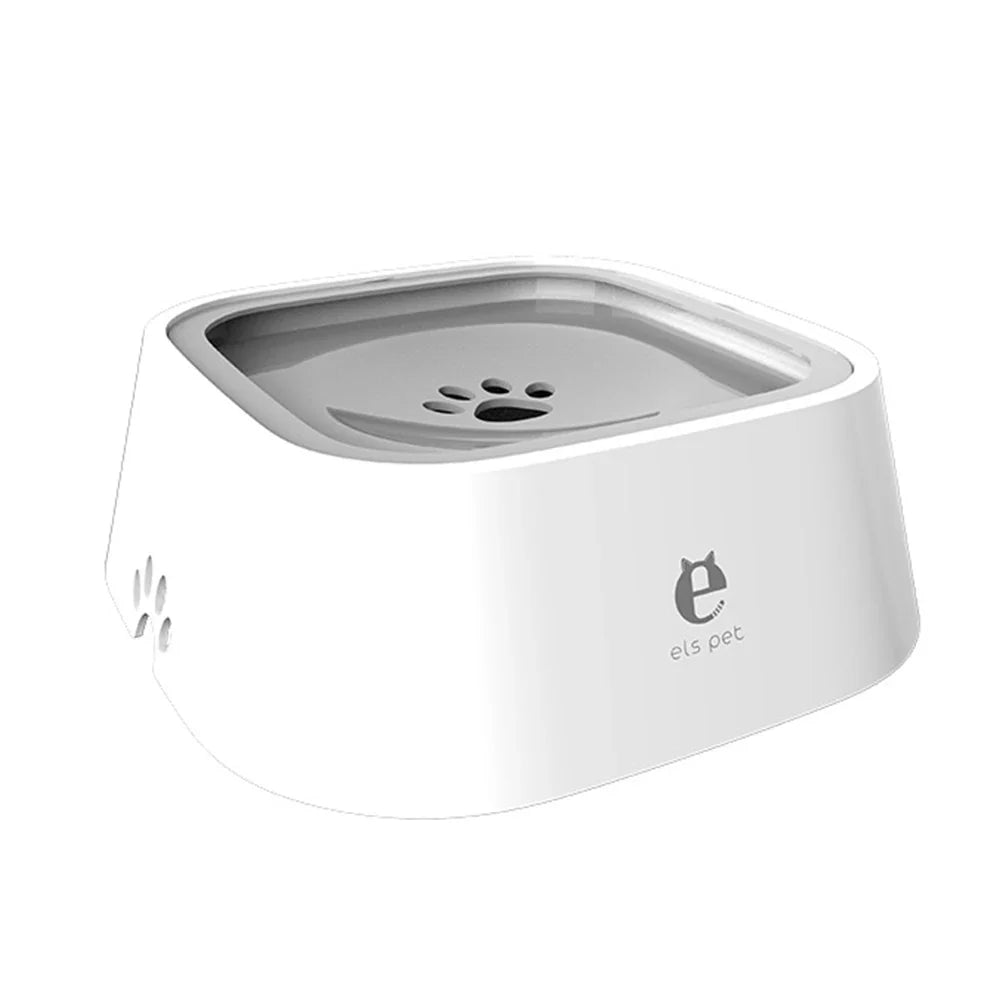 Pet Floating Water Bowl - Anti-Spill Design & Non-Slip Base