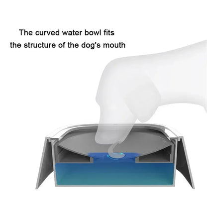 No-Spill Pet Water Bowl – Floating Design