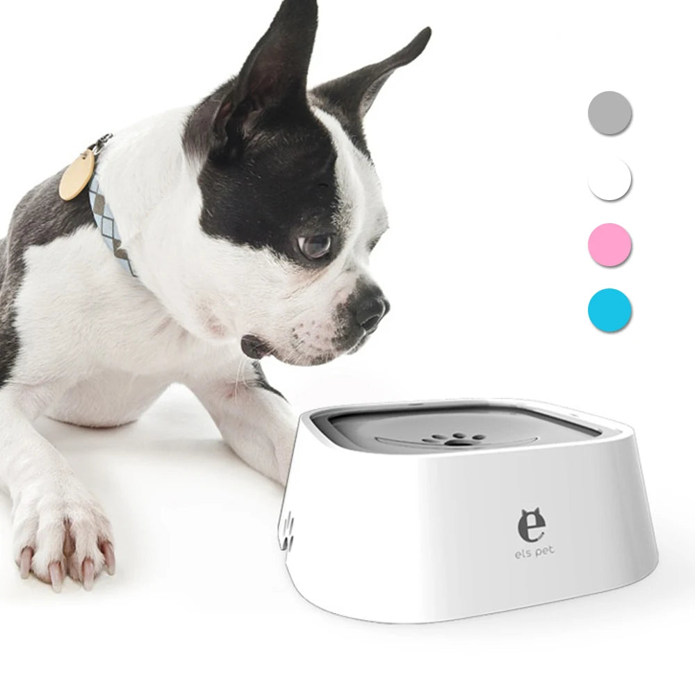 Pet Floating Water Bowl - Anti-Spill Design & Non-Slip Base