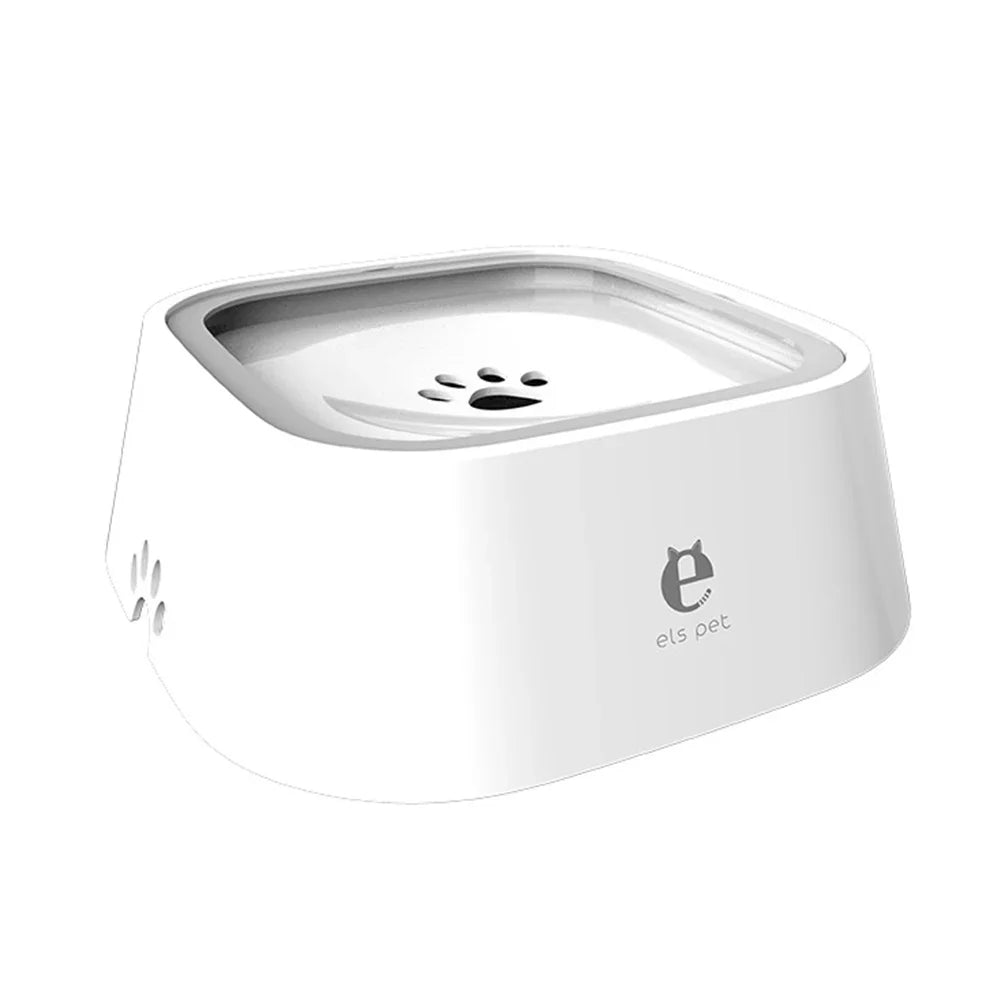 Pet Floating Water Bowl - Anti-Spill Design & Non-Slip Base