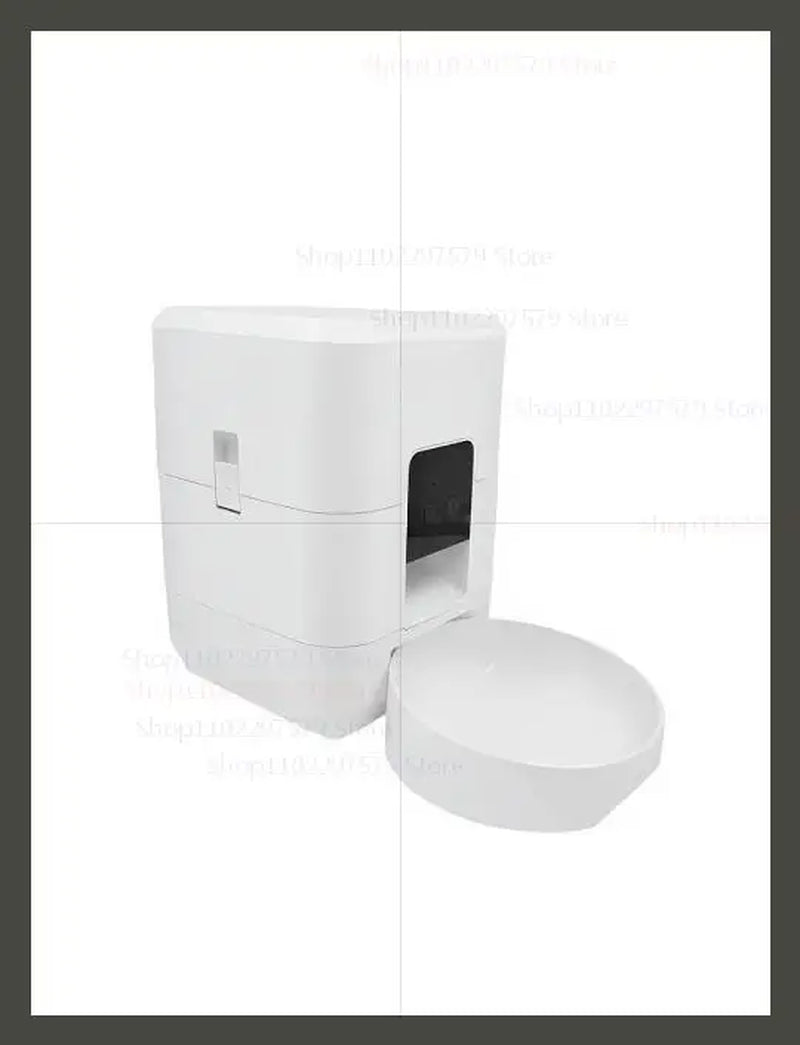 2025 New 2L Smart Wifi Pet Feeder Automatic Cat and Dog Food Dispenser App Controlled Timer Regular and Quantitative Feeding