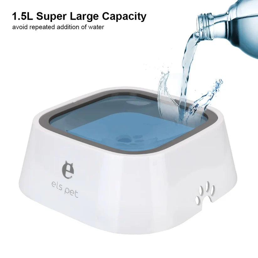 No-Spill Pet Water Bowl – Floating Design